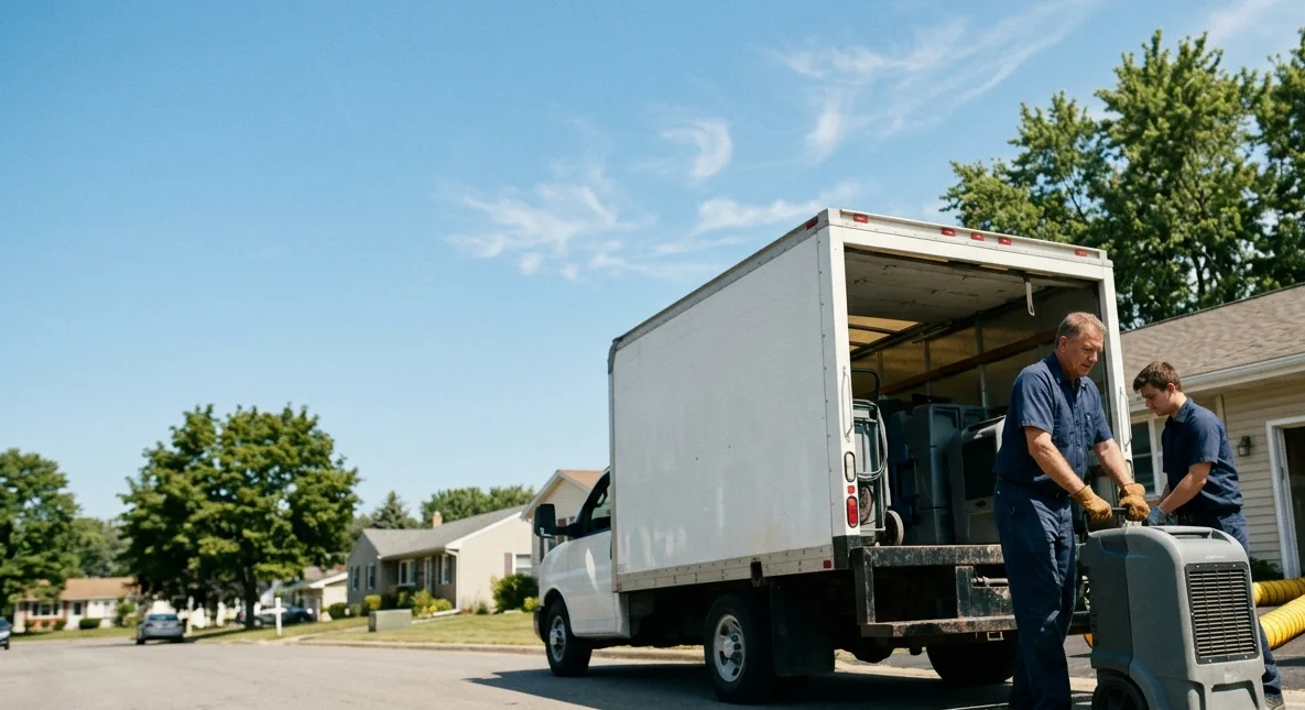 Water Damage Cleanup in Shreve, OH near me